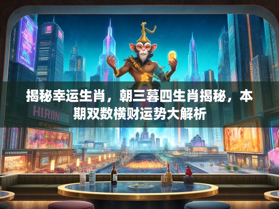 揭秘幸运生肖，朝三暮四生肖揭秘，本期双数横财运势大解析