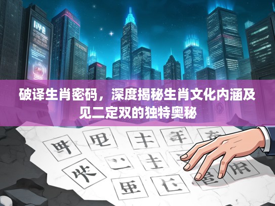 破译生肖密码，深度揭秘生肖文化内涵及见二定双的独特奥秘