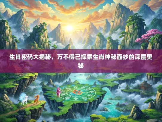 生肖密码大揭秘，万不得已探索生肖神秘面纱的深层奥秘