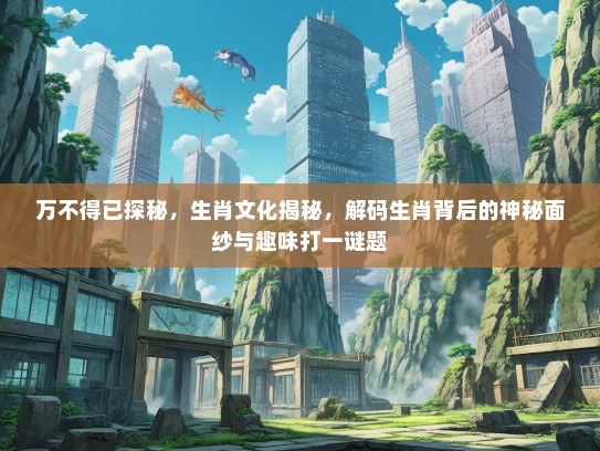 万不得已探秘，生肖文化揭秘，解码生肖背后的神秘面纱与趣味打一谜题